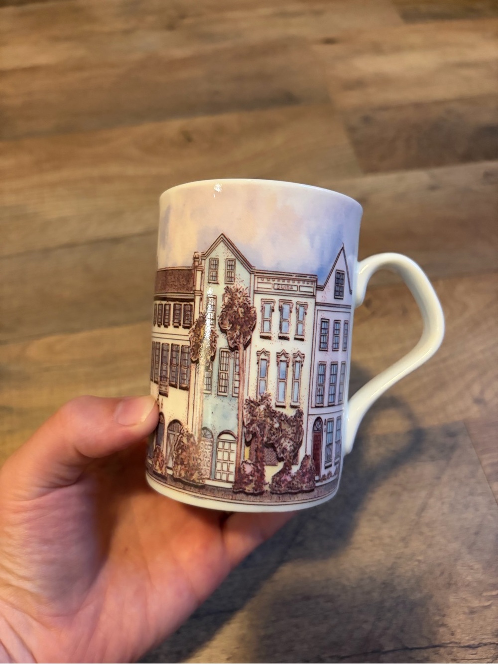 Charleston Rainbow Row Mug